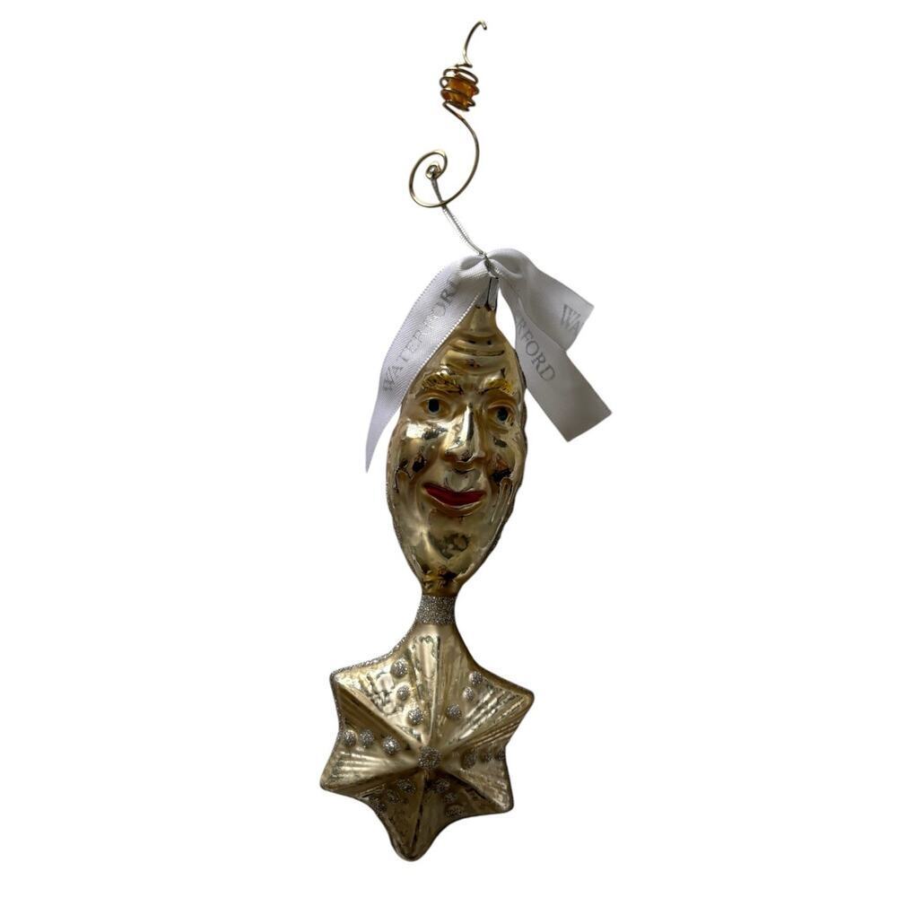 Waterford Holiday Heirlooms Silver Moon & Star Christmas Ornament Vintage - Picture 2 of 10